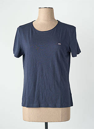 T-shirt bleu TOMMY HILFIGER femme