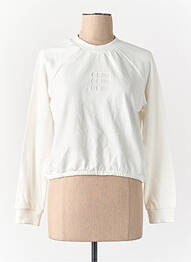 Pull blanc CEMI femme