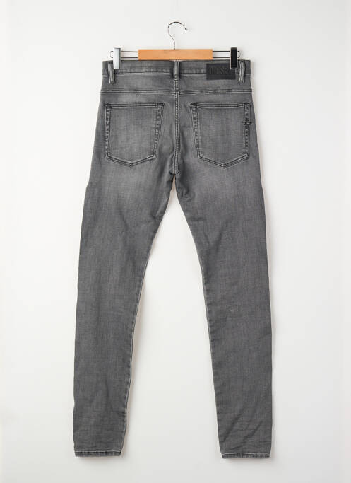 Jeans skinny gris DIESEL homme