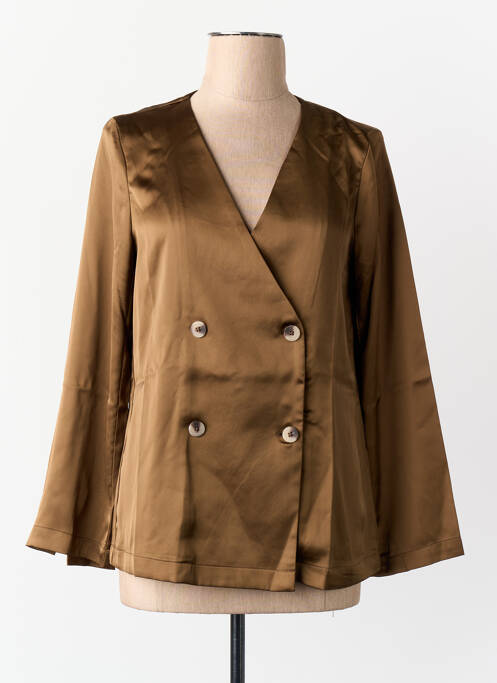 Blazer marron OBJECT femme