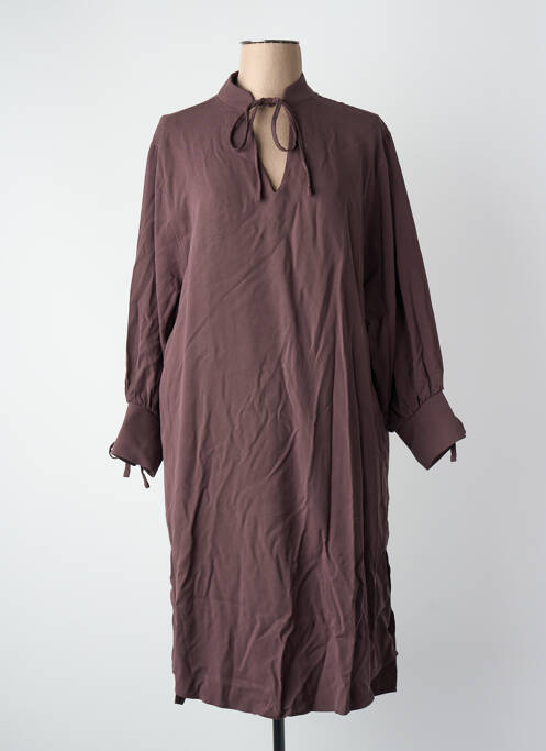 Robe longue violet YUGEN femme