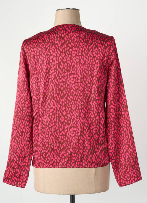 Blouse col v rouge VILA femme
