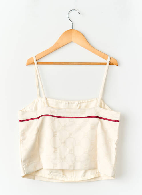 Top beige FILA femme