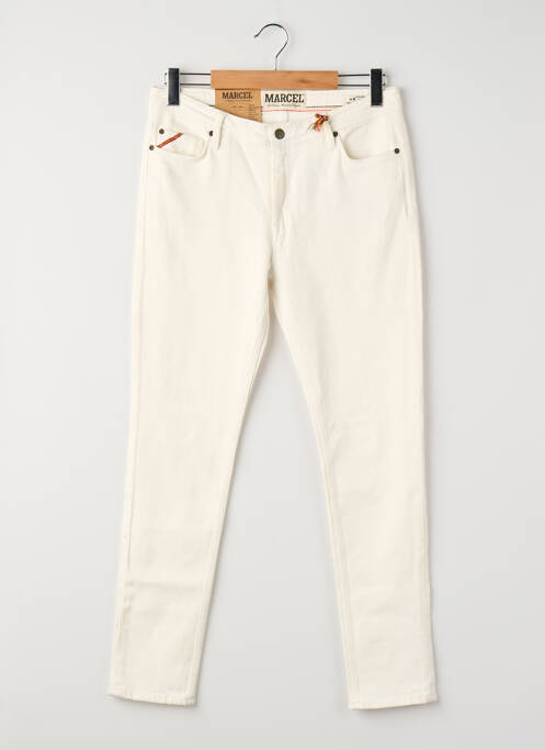 Jeans coupe slim blanc LE FABULEUX MARCEL DE BRUXELLES femme