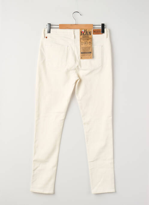 Jeans coupe slim blanc LE FABULEUX MARCEL DE BRUXELLES femme