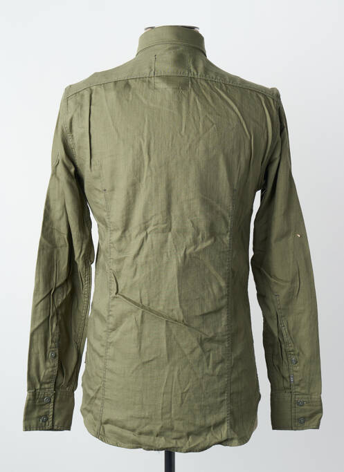 Chemise manches longues vert G STAR homme