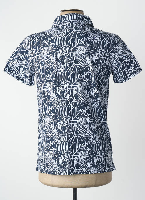 Chemise manches courtes bleu CEMI homme