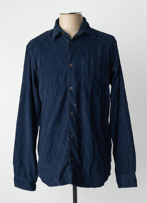 Chemise manches longues bleu JACK & JONES homme