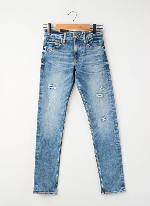 Jeans coupe droite bleu GUESS homme