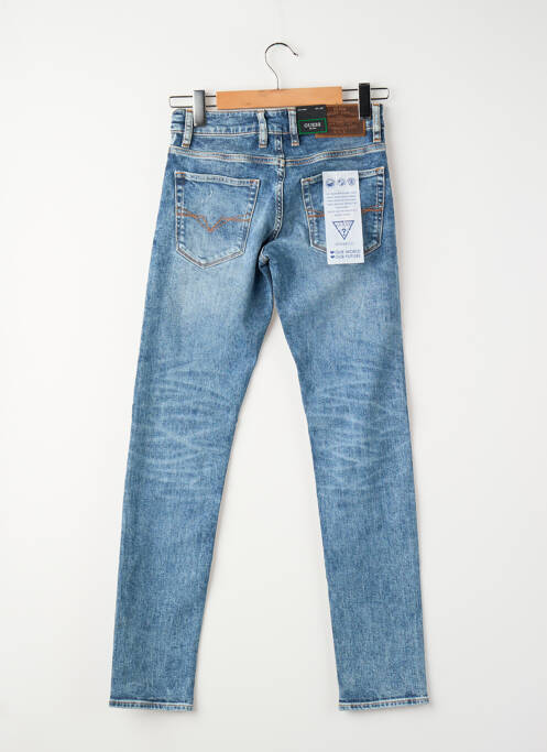 Jeans coupe droite bleu GUESS homme