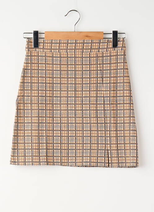 Jupe courte orange CEMI femme