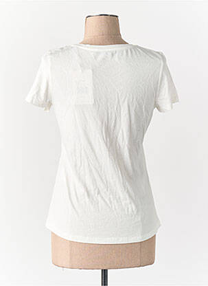 T-shirt blanc CATWALK JUNKIE. femme