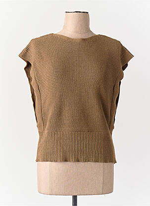Pull marron OPUS femme