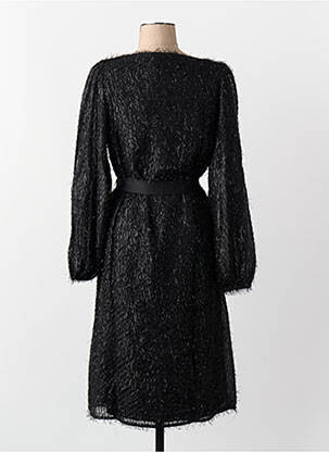 Robe courte col v noir VILA femme