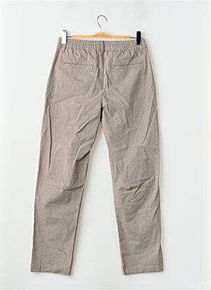 Pantalon droit beige LE FABULEUX MARCEL DE BRUXELLES homme