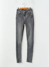 Jeans coupe slim gris VERO MODA femme