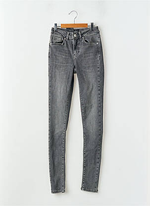 Jeans coupe slim gris VERO MODA femme