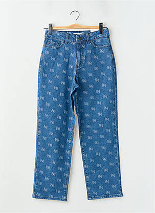 Jeans coupe droite taille normale taille normale bleu OBJECT femme