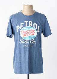 T-shirt bleu PETROL INDUSTRIES homme
