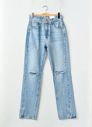 Jeans coupe droite bleu ONLY femme