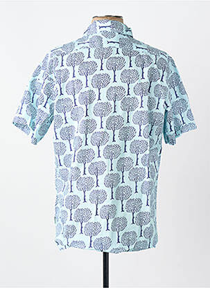 Chemise manches courtes bleu SCALPERS homme