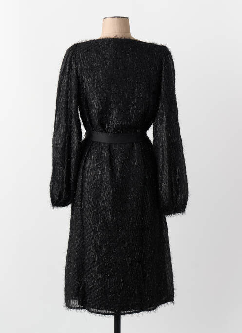 Robe courte col v noir VILA femme