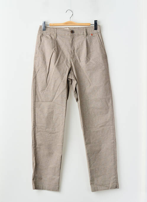 Pantalon droit beige LE FABULEUX MARCEL DE BRUXELLES homme