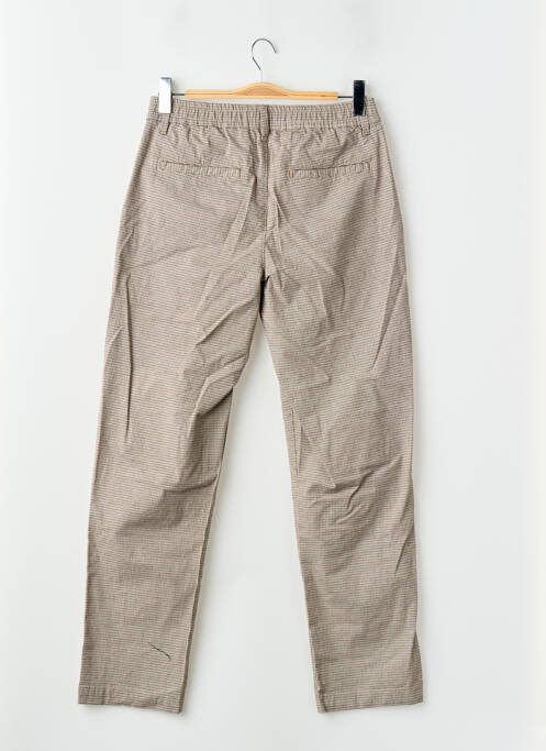 Pantalon droit beige LE FABULEUX MARCEL DE BRUXELLES homme
