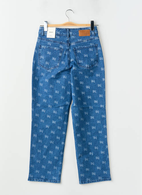 Jeans coupe droite taille normale taille normale bleu OBJECT femme