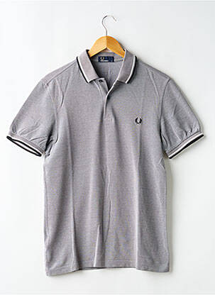 Polo gris FRED PERRY homme