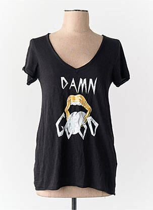 T-shirt noir NIKKIE femme