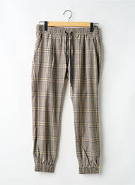 Pantalon droit beige SUMMUM femme