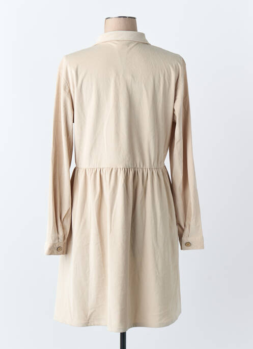Robe courte marron JACQUELINE DE YONG femme