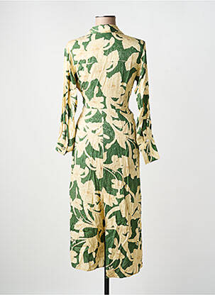 Robe longue vert MANGO femme