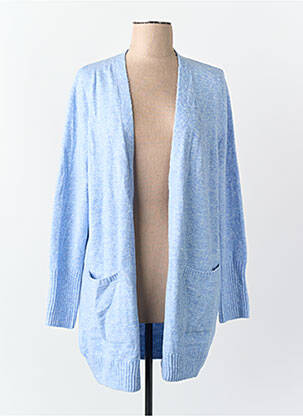 Gilet manches longues bleu STREET ONE femme