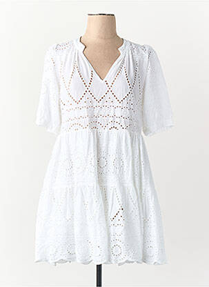 Robe courte blanc VICOLO femme