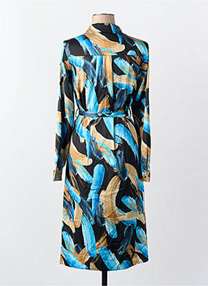 Robe longue manches longues manches longues multicolore VILA femme