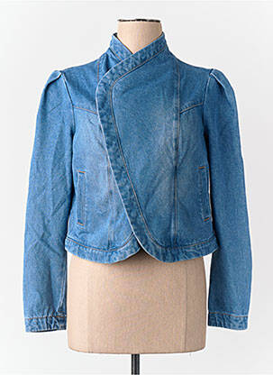 Veste en jean bleu MORGAN femme