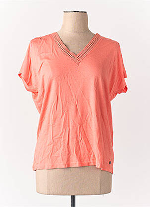 T-shirt rose GARCIA femme