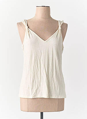 Débardeur beige VILA femme