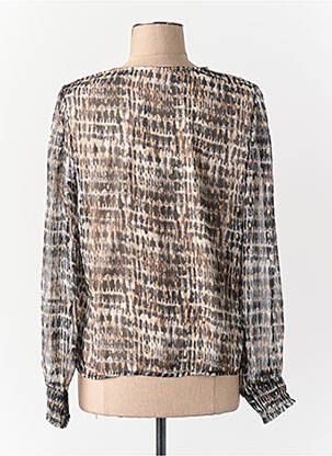 Chemisier coupe droite beige VILA femme