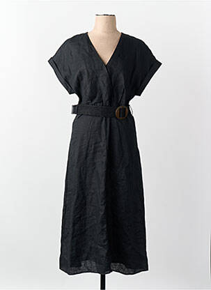Robe courte noir MANGO femme