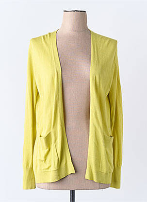 Gilet manches longues jaune S.OLIVER femme