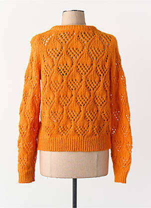 Pull manches longues manches longues orange VERO MODA femme