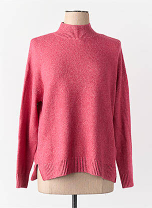 Pull col roulé rose STREET ONE femme