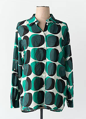 Chemisier vert OPUS femme