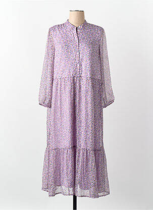Robe longue violet VERO MODA femme