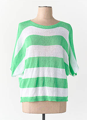 Pull vert TERRA DI SIENA femme
