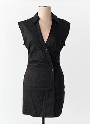 Robe courte noir MANGO femme