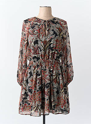 Robe mi-longue noir MANGO femme